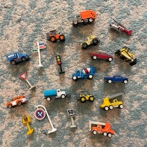 Driven by Battat, etc. small utility vehicles